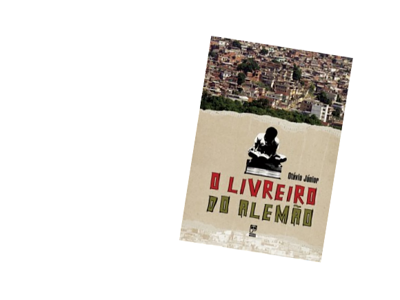 Capa de O livreiro do Alemão, de Otávio Júnior.