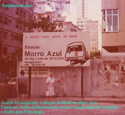 Foto:Metrô Morro azul